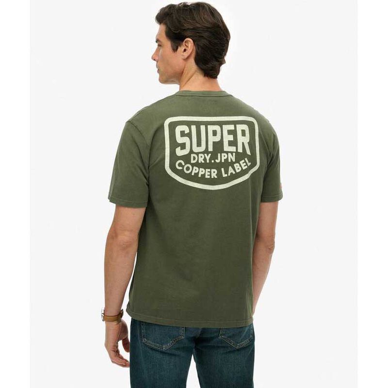 Superdry Work Logo Loose Tee image number 1
